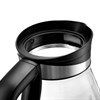 Чайник BRAYER BR1048, 1,7л, 2200 Вт, закрытый нагревательный элемент, стекло, черный - фото 3307530
