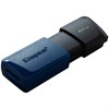 Флеш-диск 64GB KINGSTON DataTraveler Exodia M, разъем USB 3.2, черный/синий, DTXM/64GB - фото 3307535