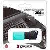 Флеш-диск 256GB KINGSTON DataTraveler Exodia M, разъем USB 3.2, черный/зеленый, DTXM/256GB - фото 3307591