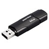 Флеш-диск 64 GB SMARTBUY Clue, USB 2.0, черный, SB64GBCLU-K - фото 3307604