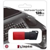 Флеш-диск 128GB KINGSTON DataTraveler Exodia M, разъем USB 3.2, черный/красный, DTXM/128GB - фото 3307625