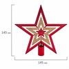 Шары новогодние ёлочные "Red & Gold Luxury" 70 предметов, красный/золото, ЗОЛОТАЯ СКАЗКА, 591714 - фото 3307873