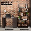 Стеллаж BRABIX "Scandi SH-008", 730х250х1760 мм, 6 секций, ЛДСП, венге, 641899, ЦБ013658-3 - фото 3308332