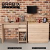 Стол письменный/компьютерный BRABIX "Scandi CD-017", 900х450х750 мм, 2 ящика, дуб сонома, 641895, ЦБ013706-2 - фото 3308337