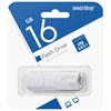 Флеш-диск 16 GB SMARTBUY Clue USB 2.0, белый, SB16GBCLU-W - фото 3445997