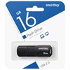 Флеш-диск 16 GB SMARTBUY Clue USB 2.0, черный, SB16GBCLU-K - фото 3445998