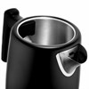 Чайник BRAYER BR1017, 1,7 л, 2200 Вт, закрытый нагревательный элемент, сталь, черный - фото 3650545