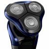 Электробритва POLARIS PMR 0309RC PRO 5, 3 головки, аккумулятор, сухое и влажное бритье, синяя, 54835 - фото 3650584