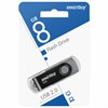 Флеш-диск 8 GB SMARTBUY Twist USB 2.0, черный, SB008GB2TWK - фото 3650673