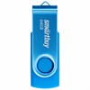 Флеш-диск 64 GB SMARTBUY Twist USB 2.0, синий, SB064GB2TWB - фото 3650713