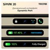 Смартфон TECNO SPARK 20, 2 SIM, 6,56", 4G, 50/32 Мп, 8/256 ГБ, белый, TCN-KJ5N.256.CYWH - фото 3651309