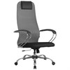 Кресло офисное BRABIX PREMIUM "Ultimate EX-800" хром, плотная двойная сетка Х2, черное/серое, 532912 - фото 3651464