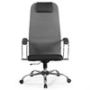 Кресло офисное BRABIX PREMIUM "Ultimate EX-800" хром, плотная двойная сетка Х2, черное/серое, 532912 - фото 3651476