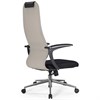 Кресло офисное BRABIX PREMIUM "Ultimate EX-801" хром, плотная двойная сетка Х2, черное/бежевое, 532919 - фото 3651513