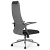 Кресло офисное BRABIX PREMIUM "Ultimate EX-801" хром, плотная двойная сетка Х2, черное/серое, 532918 - фото 3651515