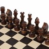 Шахматы обиходные, деревянные, лакированные, глянцевые, доска 29х29 см, ЗОЛОТАЯ СКАЗКА, 665362 - фото 3651773