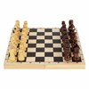 Шахматы обиходные, деревянные, лакированные, глянцевые, доска 29х29 см, ЗОЛОТАЯ СКАЗКА, 665362 - фото 3651775