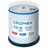 Диски CD-R CROMEX, 700 Mb, 52x, Cake Box (упаковка на шпиле), КОМПЛЕКТ 100 шт., 513778 - фото 3653506
