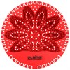 Дезодоратор коврик для писсуара красный, аромат Ягоды, LAIMA Professional, на 30 дней, 608897 - фото 3653647