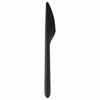 Нож одноразовый полипропиленовый 173 мм, черный, ПРЕМИУМ, ВЗЛП, 4031Ч - фото 3782331