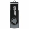 Флеш-диск 16 GB SMARTBUY Twist USB 2.0, черный, SB016GB2TWK - фото 3782855