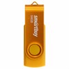Флеш-диск 64 GB SMARTBUY Twist USB 2.0, желтый, SB064GB2TWY - фото 3782856