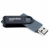 Флеш-диск 16 GB SMARTBUY Twist USB 2.0, черный, SB016GB2TWK - фото 3782858