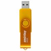 Флеш-диск 64 GB SMARTBUY Twist USB 2.0, желтый, SB064GB2TWY - фото 3782859