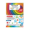 Бумага цветная 11 цветов BRAUBERG "MULTICOLOR", А4, 80 г/м2, 120 л. (10 цветов x 10 листов + 20 белых листов), 116012 - фото 3782890