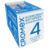 Батарейки алкалиновые КОМПЛЕКТ 4 шт., CROMEX Alkaline, Крона 9V (6LR61, 6LF22, 1604A), короб, 456453 - фото 3783394