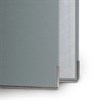 Папка-регистратор Lamark  80 мм серый, металлический уголок - фото 3943056