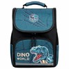 Ранец ПИФАГОР BASIC, 1 отделение, 3 кармана, эргономичная спинка, "Dino world", 35х28х18 см, 272046 - фото 3943297