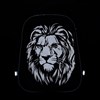 Ранец BRAUBERG SHINY, 2 отделения, с брелком, "Savage lion", светящийся рисунок, 38х28х14 см, 272039 - фото 3943648