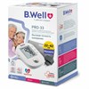 Тонометр B.WELL PRO-33ad, манжета 22-42 см, автоматический, на плечо, адаптер питания, PRO-33 ad - фото 3944291