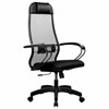 Кресло офисное МЕТТА "К-11", пластик, ткань-сетка, сиденье мягкое, черное - фото 3944555