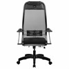 Кресло офисное МЕТТА "К-11", пластик, ткань-сетка, сиденье мягкое, черное - фото 3944574