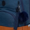 Рюкзак GRIZZLY школьный, укрепленная спинка, 2 отделения, для девочек, BLUE/ORANGE, 43х27,5х16 см, RD-341-2/3 - фото 3944928