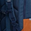 Рюкзак GRIZZLY школьный, укрепленная спинка, 2 отделения, для девочек, BLUE/ORANGE, 43х27,5х16 см, RD-341-2/3 - фото 3944959