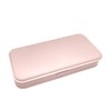 Пенал пластиковый BRAUBERG, пастельный розовый, наклейки в комплекте, 21х9х3 см, 272271 - фото 3945140