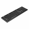 Клавиатура проводная A4TECH KK-3, USB, 104 кнопки, черная, 1530244 - фото 3945452