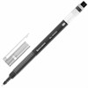 Ручка гелевая BRAUBERG "GL-2000", ЧЕРНАЯ, японские чернила, длина письма 2000 метров, линия письма 0,35 мм, 144217 - фото 3946180