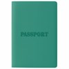 Обложка для паспорта, мягкий полиуретан, "PASSPORT", цвет "тиффани", STAFF, 238404 - фото 3946188