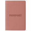 Обложка для паспорта, мягкий полиуретан, "PASSPORT", нежно-розовая, STAFF, 238403 - фото 3946189