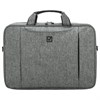 Сумка портфель BRAUBERG OFFICE с отделением для ноутбука 17,3", светло-серый меланж, 34х44х6 см, 272613 - фото 3946227
