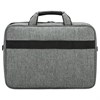 Сумка портфель BRAUBERG OFFICE с отделением для ноутбука 17,3", светло-серый меланж, 34х44х6 см, 272613 - фото 3946240