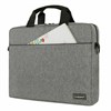 Сумка портфель HEIKKI PERSPECTIVE (ХЕЙКИ) с отделением для ноутбука 15,6", с карманом, серая, 29х40х7 см, 272595 - фото 3946253
