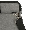 Сумка портфель HEIKKI PROFITABLE (ХЕЙКИ) с отделением для ноутбука 14", багаж лента, серая, 26х36х3 см, 272597 - фото 3946275
