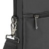 Сумка портфель HEIKKI TEMPO (ХЕЙКИ) с отделением для ноутбука 15,6", карман, Rush, черная, 30х40х4 см, 272607 - фото 3946304