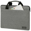 Сумка портфель HEIKKI PROFITABLE (ХЕЙКИ) с отделением для ноутбука 14", багаж лента, серая, 26х36х3 см, 272597 - фото 3946307