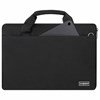 Сумка портфель HEIKKI PROFITABLE (ХЕЙКИ) с отделением для ноутбука 14", багаж лента, черная, 26х36х3 см, 272598 - фото 3946312